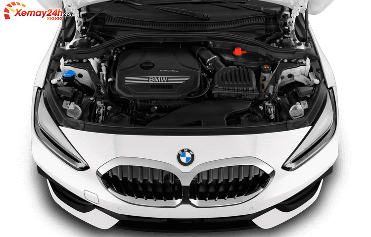 BMW 118i 2021 sử dụng động cơ tiết kiệm nhiên liệu