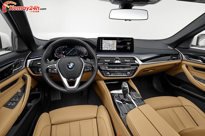 BMW 530i 2021 thiết kế sang trọng và hiện đại